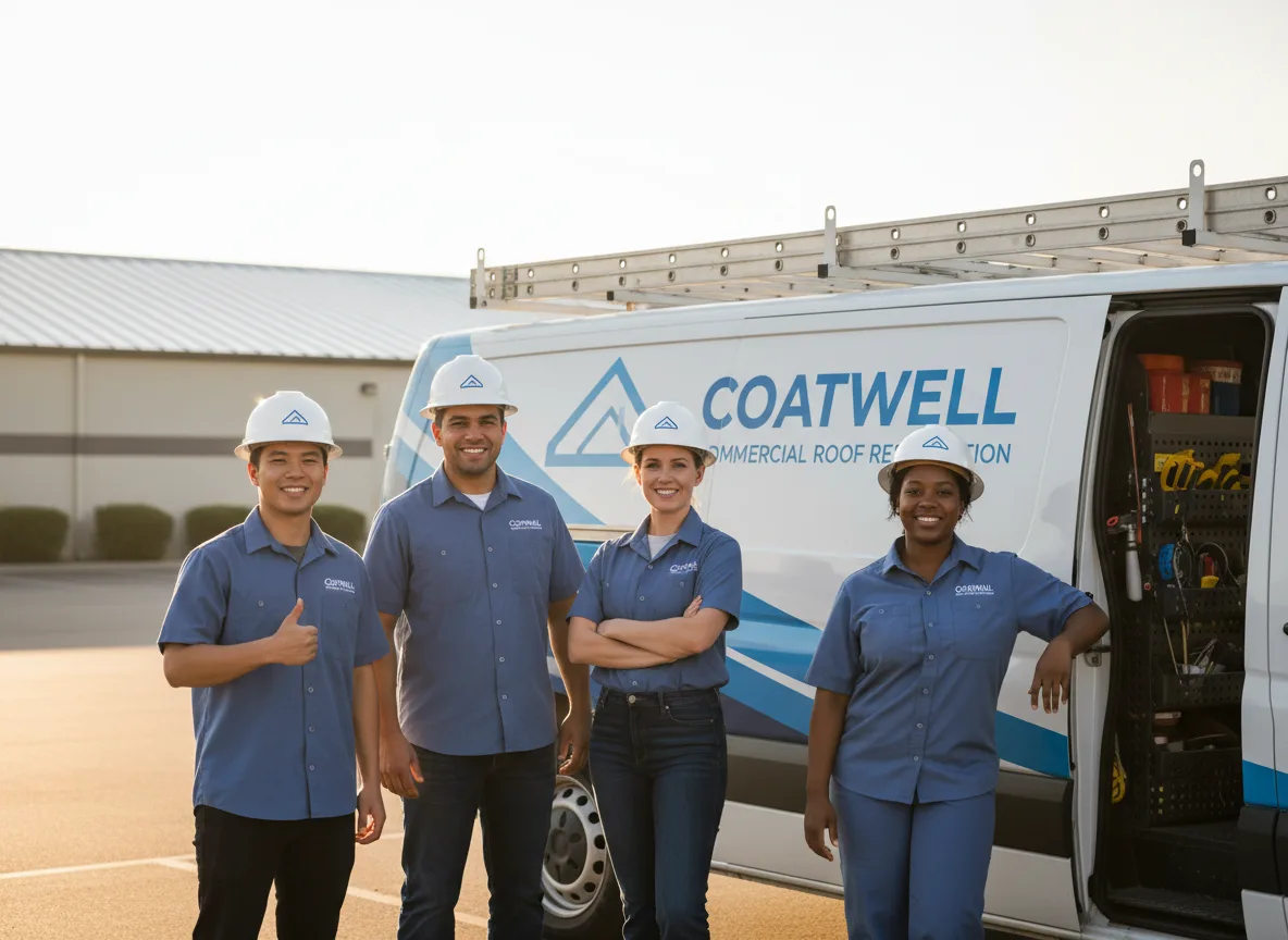 Commercial roof coating company in Martin, SD